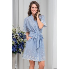 Жіночий бавовняний халат Ніцца 6713