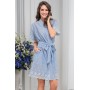 Фото  жіночий бавовняний халат ніцца 6713