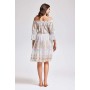 Фото  літнє плаття з вишивкою iconique ic24-022