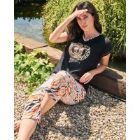 Жіноча піжама з бриджами Massana P231244