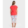 Фото  жіноча піжама з бриджами massana p231246