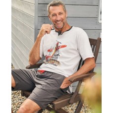 Піжама чоловіча з шортами Massana P231306