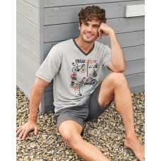 Піжама чоловіча з шортами Massana P231317