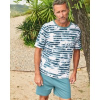 Піжама чоловіча з шортами Massana P231336