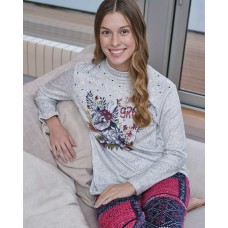 Піжама жіноча з брюками Massana P731211