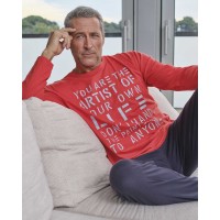 Піжама чоловіча зі штанами Massana P731303