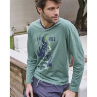 Чоловіча піжама зі штанами Massana P731328