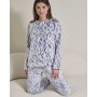 Фото  жіноча піжама тепла massana p751234
