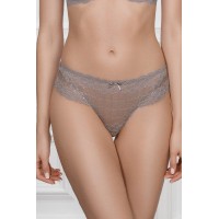 Трусы бразилиана Marielle Jasmine 2277/80 серо-розовый