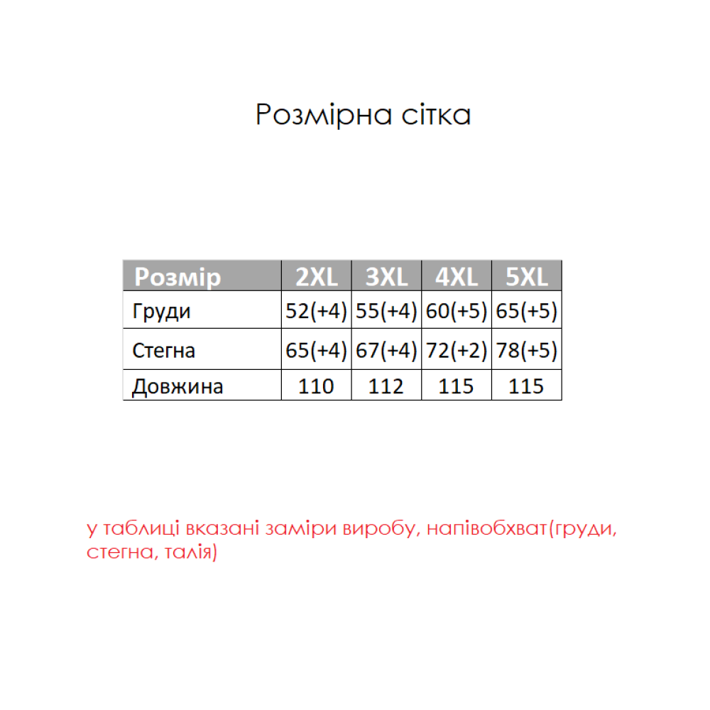 Фото  жіноча нічна сорочка bloom big size