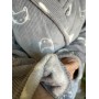 Фото  жіночий халат з капюшоном cosy теплий котики велсофт