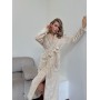 Фото  жіночий халат шаль cosy теплий казка велсофт
