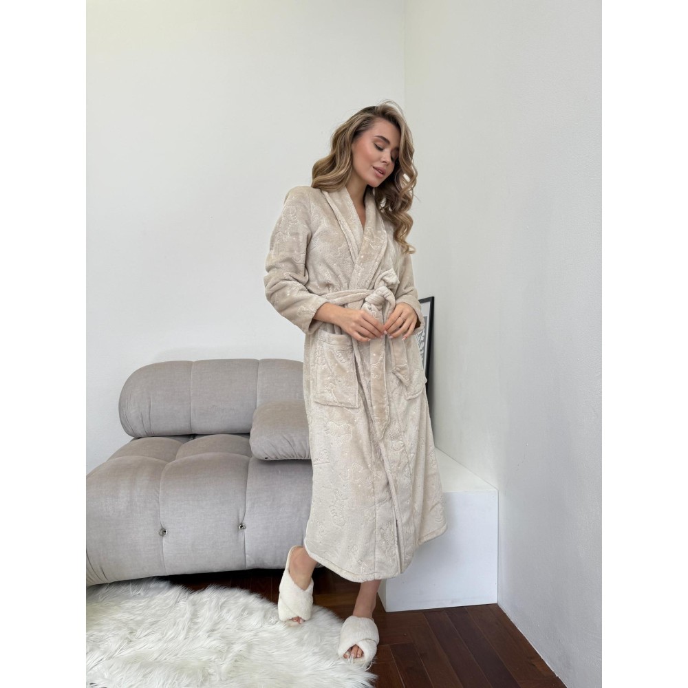 Фото  жіночий халат шаль cosy теплий казка велсофт