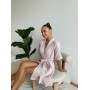 Зображення  жіночий халат cosy із мусліну hawaii пудра