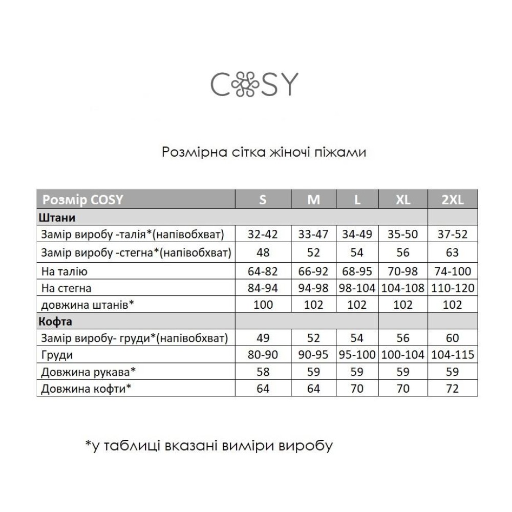 Зображення  домашня жіноча піжама cosy з начосом 