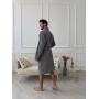 Зображення  чоловічий халат cosy махровий fortune шаль сірий