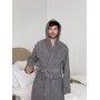 Фото  чоловічий халат з капюшоном cosy махровий fortune