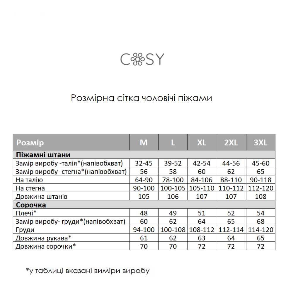 Фото  піжама чоловіча cosy з фланелі (штани+сорочка) клітина синьо-коричнева