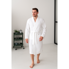 Чоловічий вафельний халат 