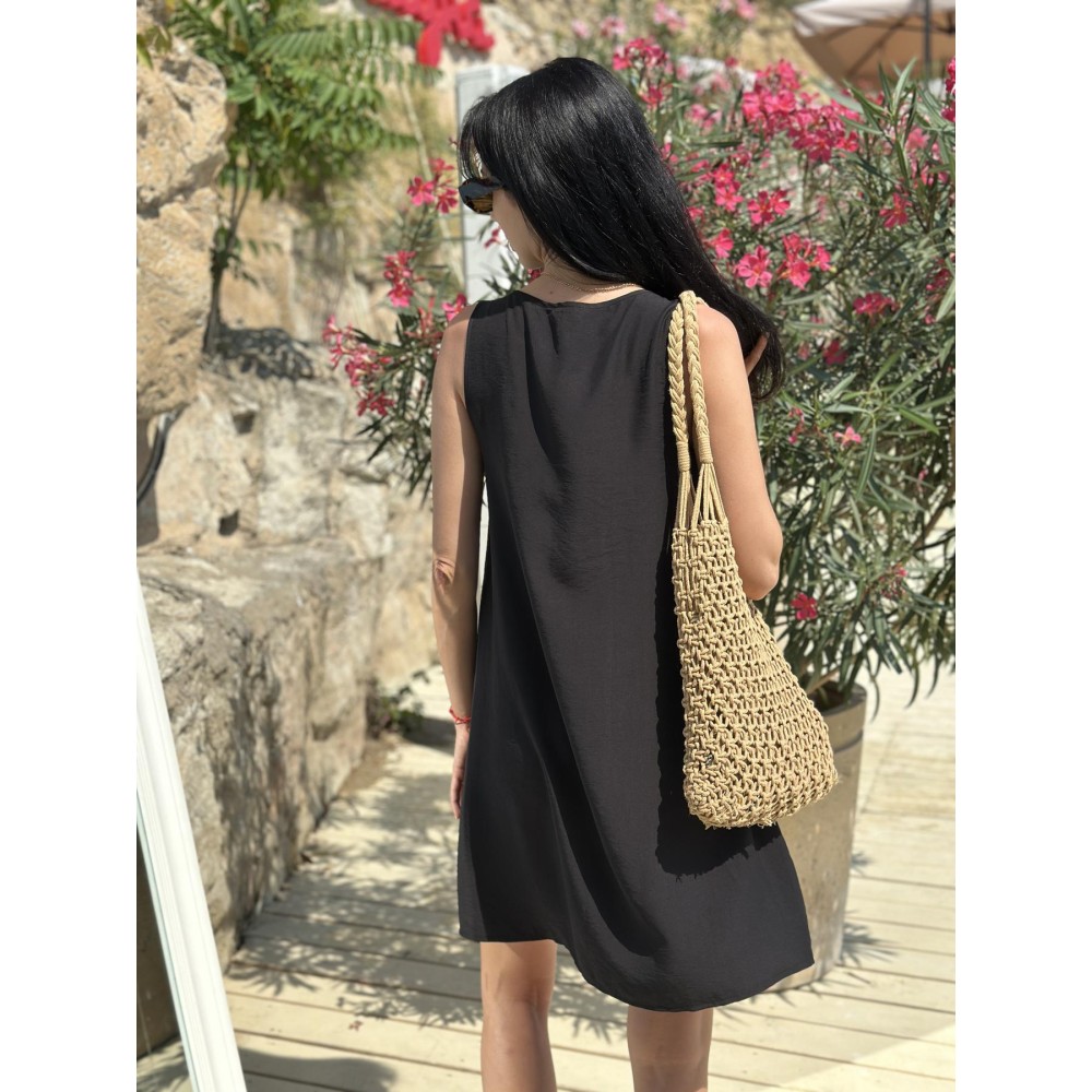 Зображення  жіноча коротка сукня lumia, чорна