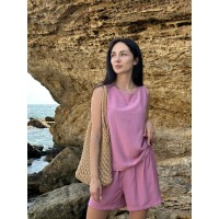 Жіноча майка LUMIA, темно-рожева