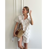 Пляжна туніка з мусліну "Морська Мрія"