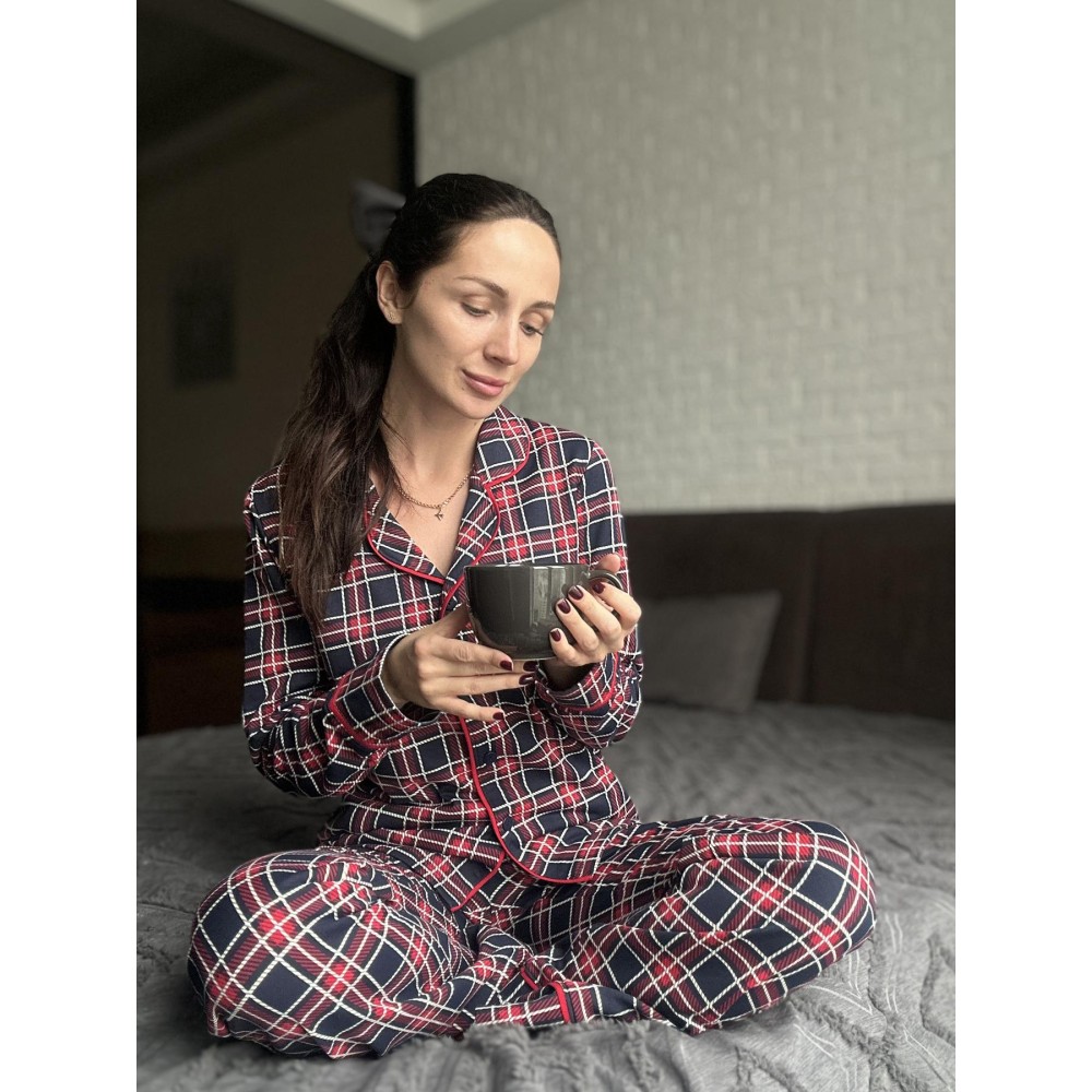 Фото  жіноча тепла піжама coy з начосом  Фото  жіноча тепла піжама coy з начосом