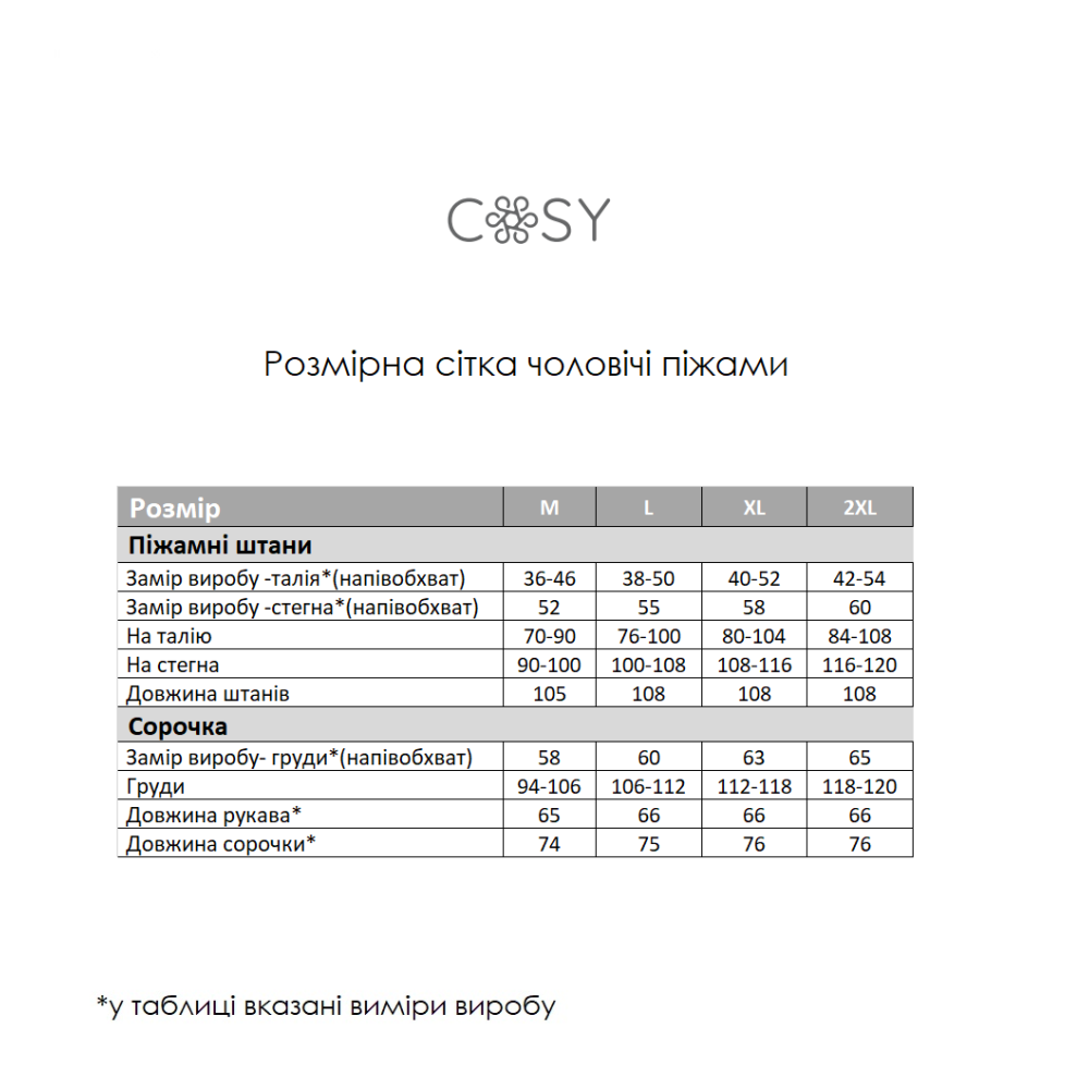 Зображення  чоловіча тепла піжама cosy з начосом 