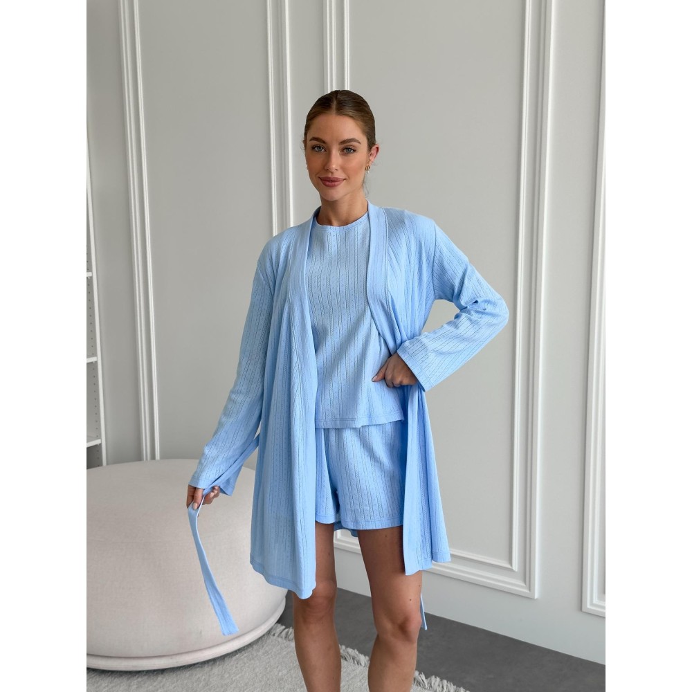 Фото  жіночий комплект халат та піжама  Фото  жіночий комплект халат та піжама