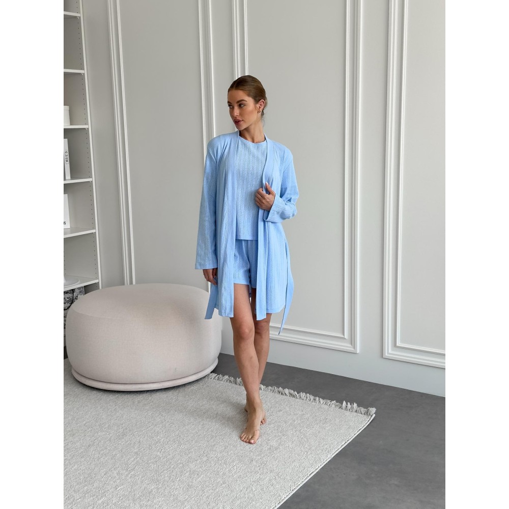 Фото  жіночий комплект халат та піжама  Фото  жіночий комплект халат та піжама