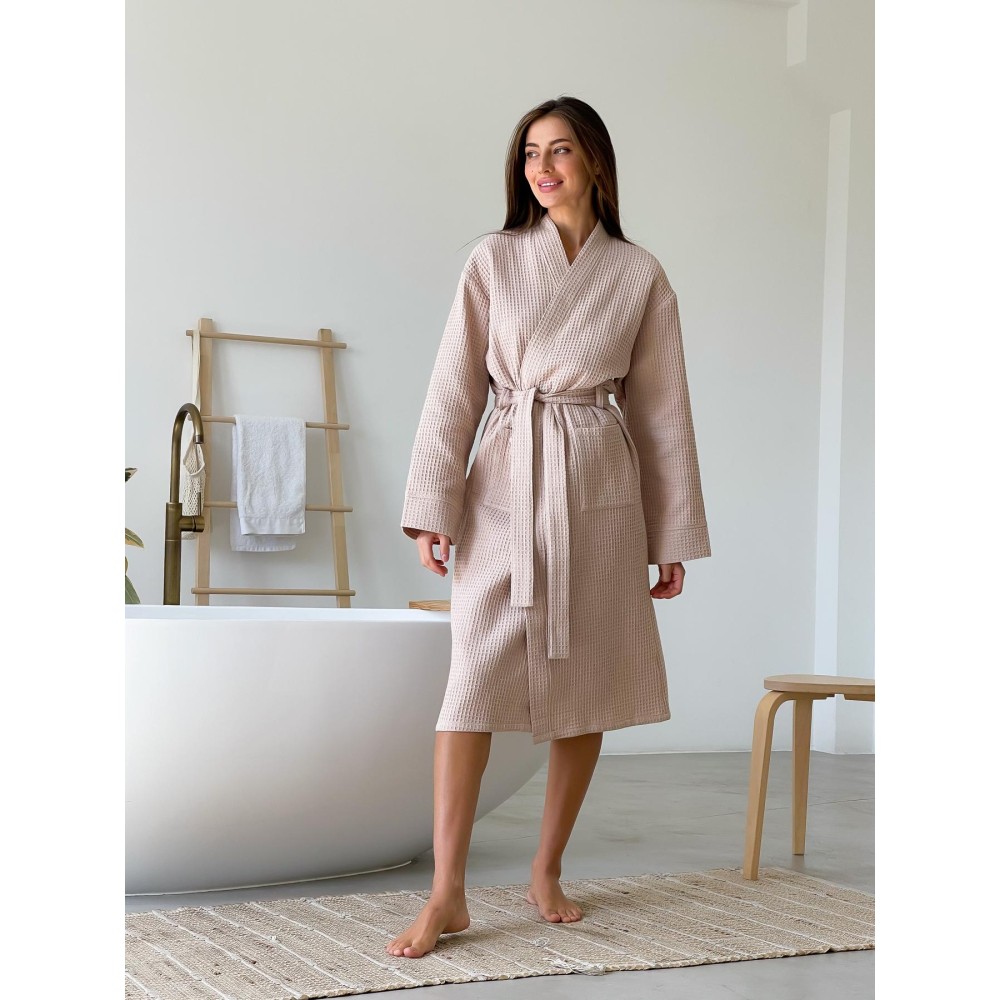 Зображення  жіночий подарунковий набір bella3 халат та рушник, Зображення  жіночий подарунковий набір bella3 халат та рушник,