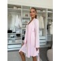 Зображення  жіночий комплект халат та сорочка rose amour, блідо-