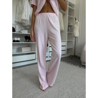 Жіночі піжамні штани Rose Amour, блідо-рожеві