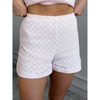 Жіночі піжамні шорти Rose Amour, блідо-рожева