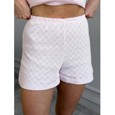 Жіночі піжамні шорти Rose Amour, блідо-рожева