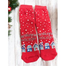 Шкарпетки теплі махрові Winter Holiday