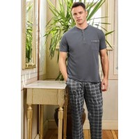 Чоловіча бавовняна піжама 