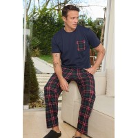 Чоловіча бавовняна піжама 