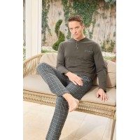 Чоловіча бавовняна піжама 