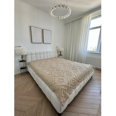Покривало «Diamond Nordic» 200x220 см, бежевий