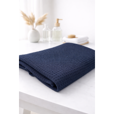 Банний рушник 70*140 Сапфір (темно синій)
