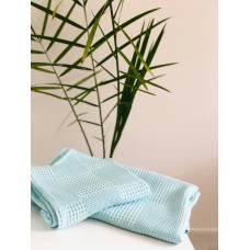 Банний рушник Мозаїка 70*140 ментол