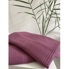 Банний рушник мозаїка 50*90 теракот рожевий