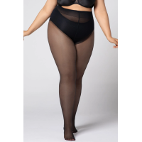 Класичні жіночі колготки великого розміру mona queen hip-notic bikini 20 den 5
