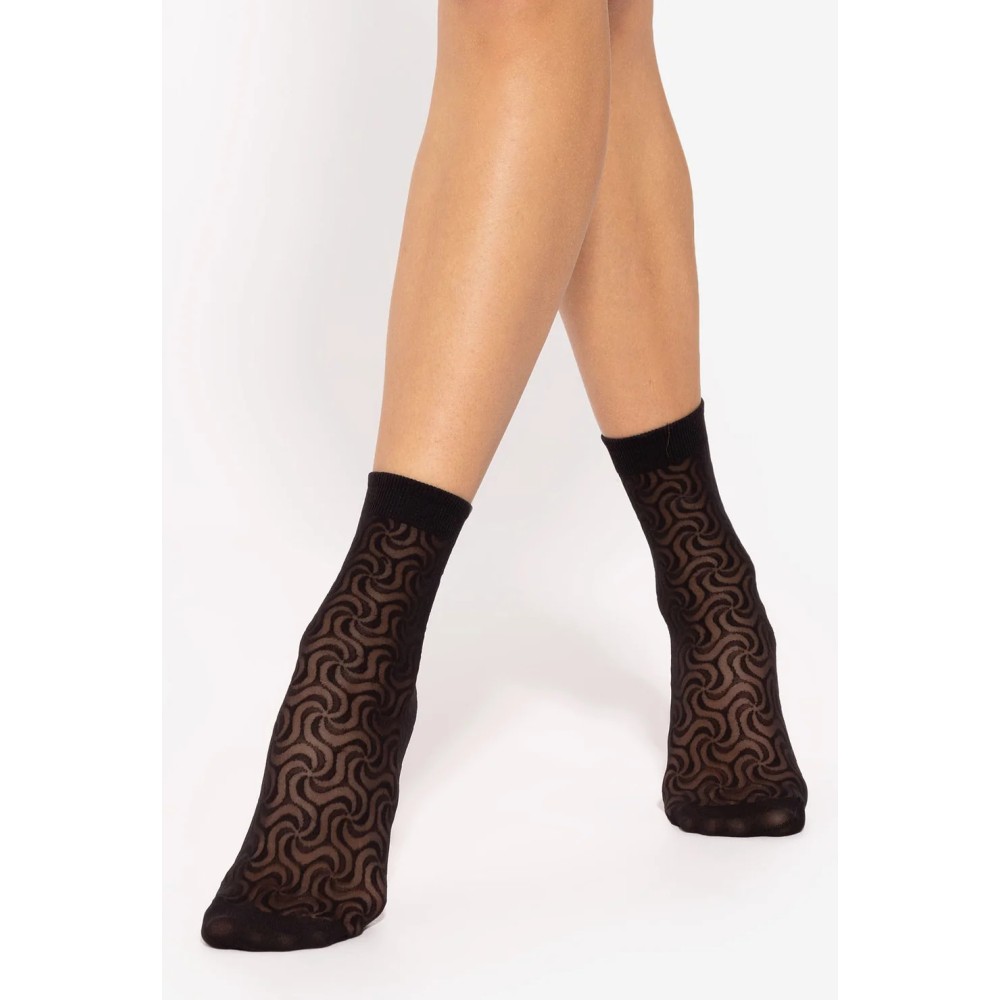 Зображення  жіночі гладкі шкарпетки gatta trendy 10 one size