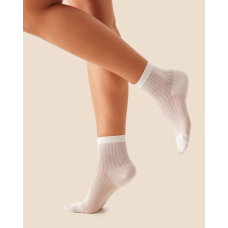 Жіночі гладкі шкарпетки бавовняні socks sw063