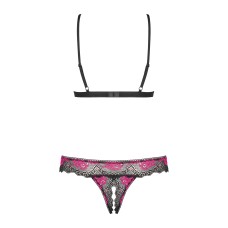 Комплект obsessive Tulia set otwarty XS/S