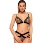 Зображення  комплект anais izaro шоколадно-бежево-черный xxl/xxxl