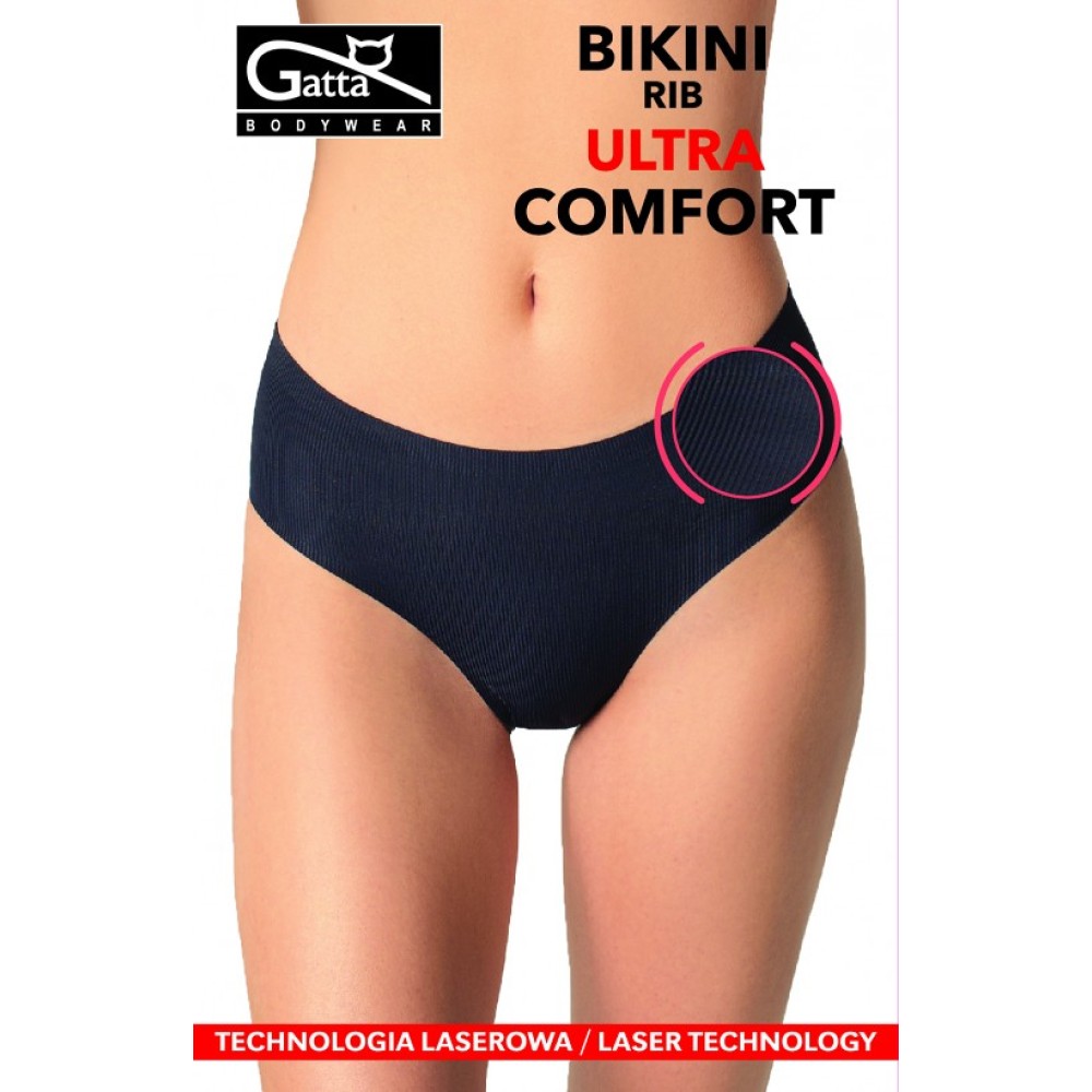 Зображення  сліпи жіночі труси gatta bikini rib ultra comfort