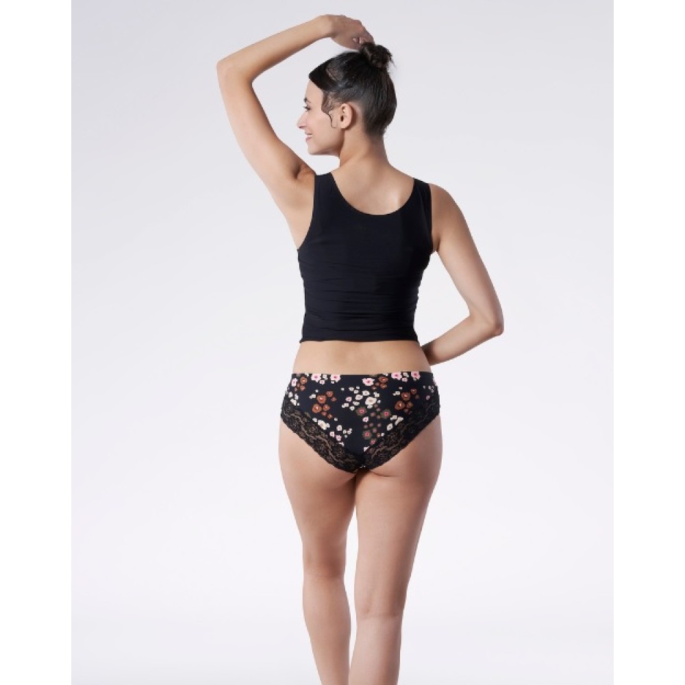 Зображення  сліпи труси жіночі julimex cheekie peggy brown s